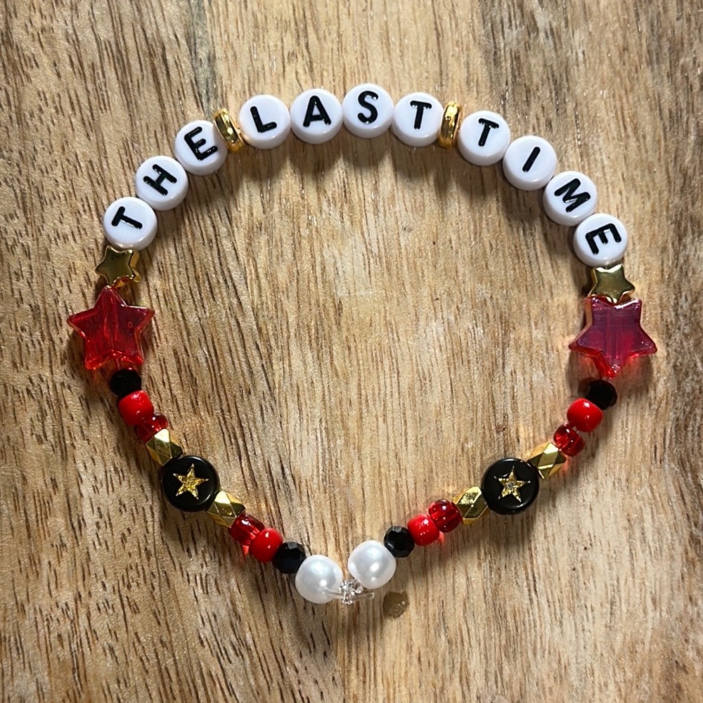 5 for $20 Taylor Swift Handmade Friendship Beaded Bracelet
“The Last Time”